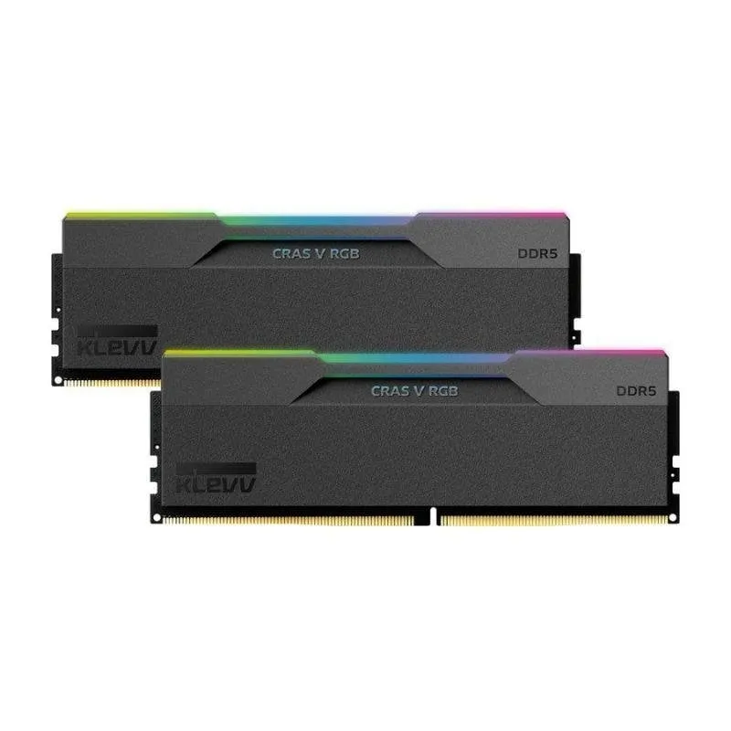 Memoria RAM Klevv CRAS V 64GB 2x32GB DDR5 6000MHz CL30 RGB AMD EXPO Intel XMP