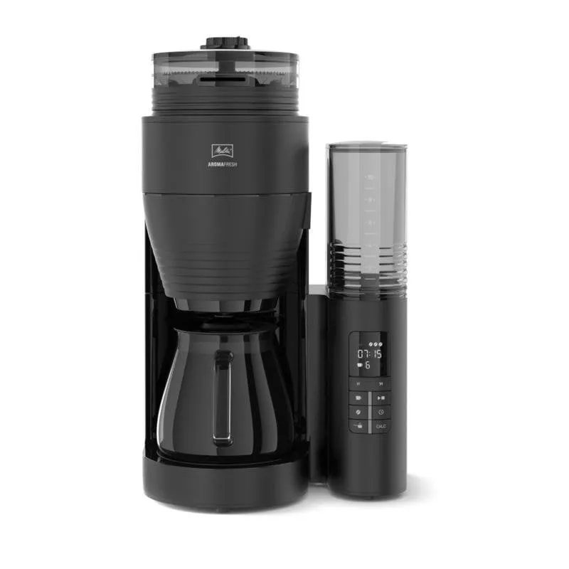 Caffettiera a goccia Melitta AromaFresh X 1,25L 10 Tazze macina ceramica LCD