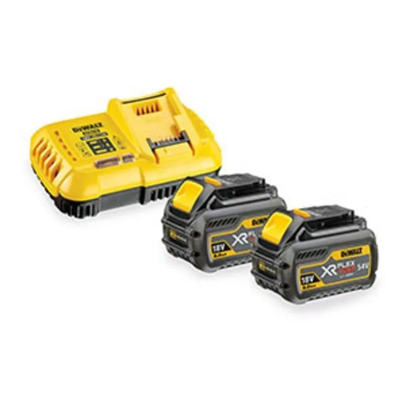 Caricatore batterie DeWALT DCB118T2-QW 54V 2 pezzi