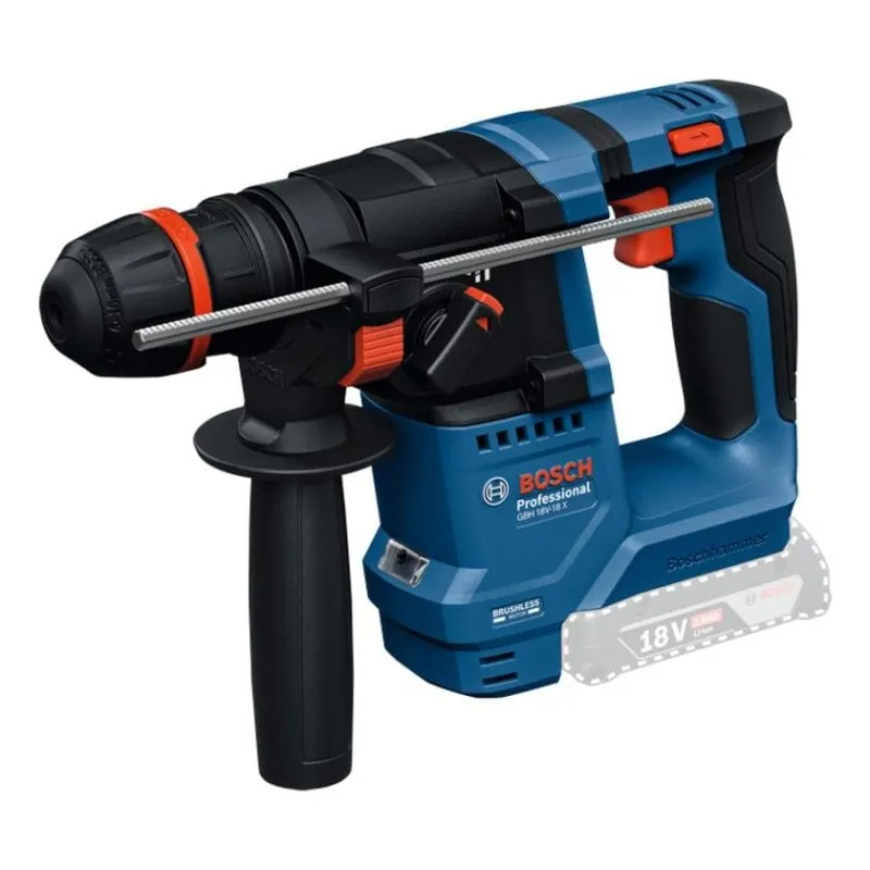 Martello Perforatore Bosch GBH 18V-18 X Professional SDS Plus 1,5 J