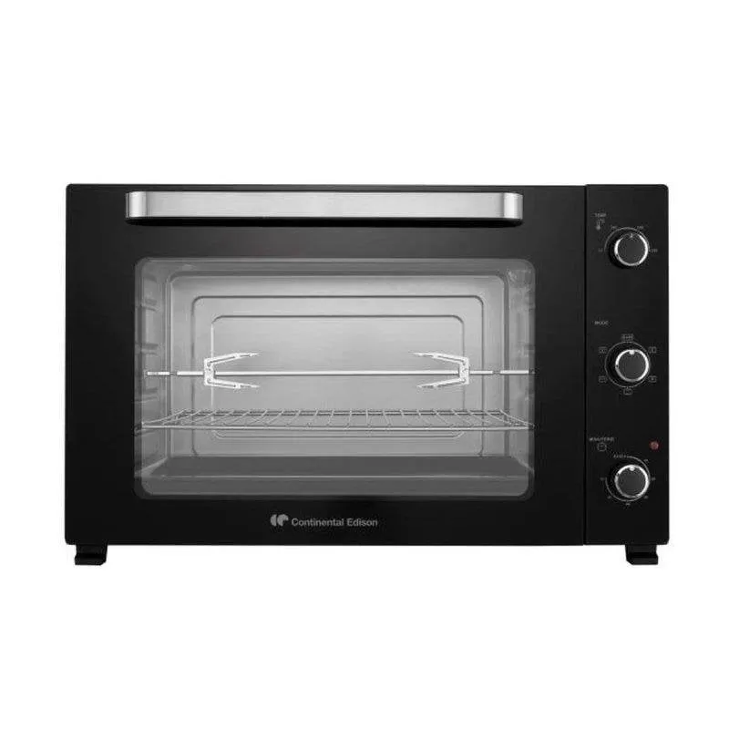 Fornetto Elettrico Continental Edison CEMF80B Pulizia manuale 75L Girarrosto