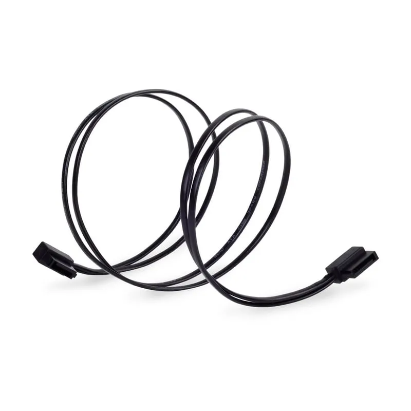 Silverstone CP11 cavo SATA 0,5 m Nero