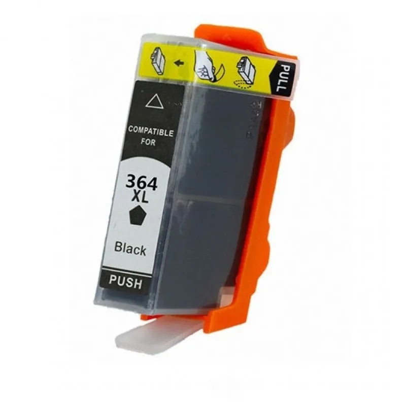 Cartuccia d'inchiostro Inkpro compatibile con HP N364XL nera