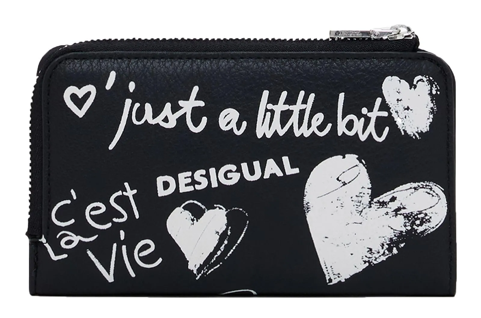 Desigual portafoglio Mone Seshat Emma 2.0 Wallet Black nero