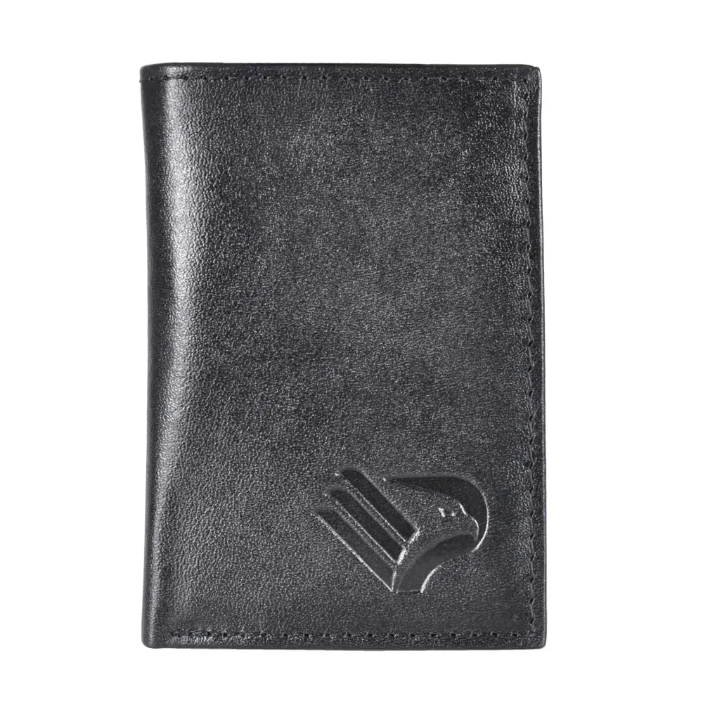 Portacarte di credito in Pelle RFID con logo impresso a caldo. Prodotto ufficiale PALERMO 303653