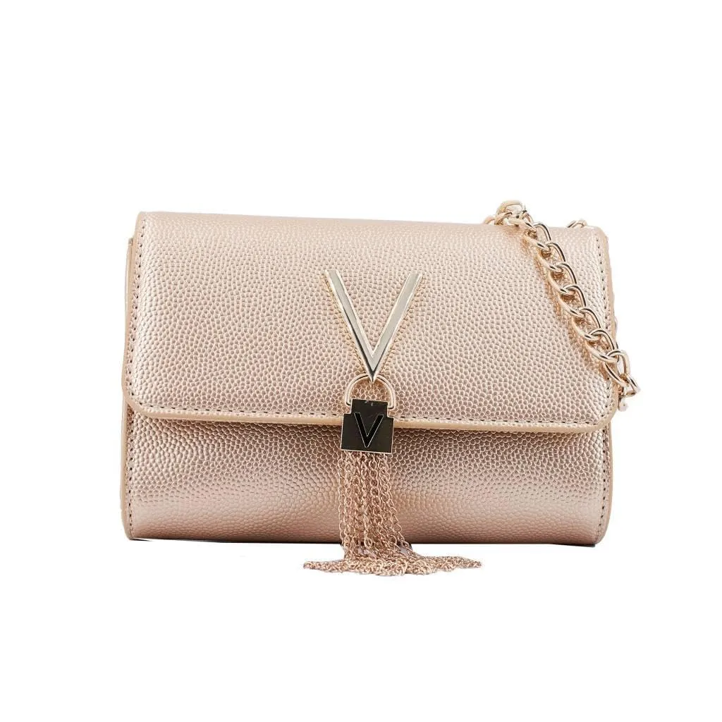 Valentino by Mario Divina - Pochette da giorno Donna, Oro, 4x11.5x17 cm (B x H T)