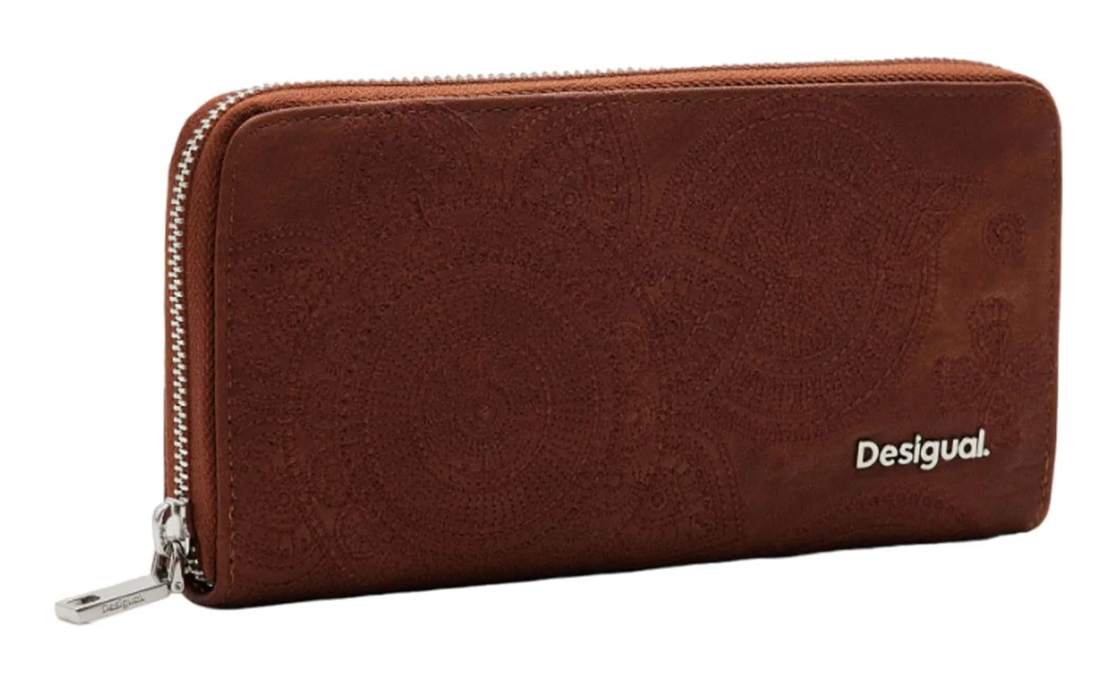Desigual Women's Accessories PU Long Bi-Fold Wallet, Brown, marrone, 21