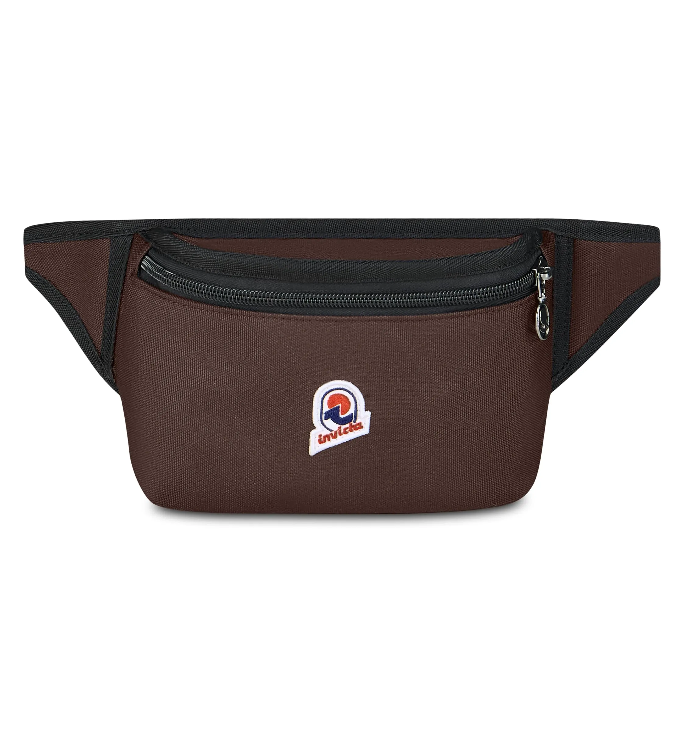 Invicta Marsupio Tulgo S Urban Uomo Donna,Marrone, Compatto per Viaggio, Tempo Libero e Città, Cinghia Regolabile, Tasca Interna con Zip, 14 x 34 x 6,5 cm