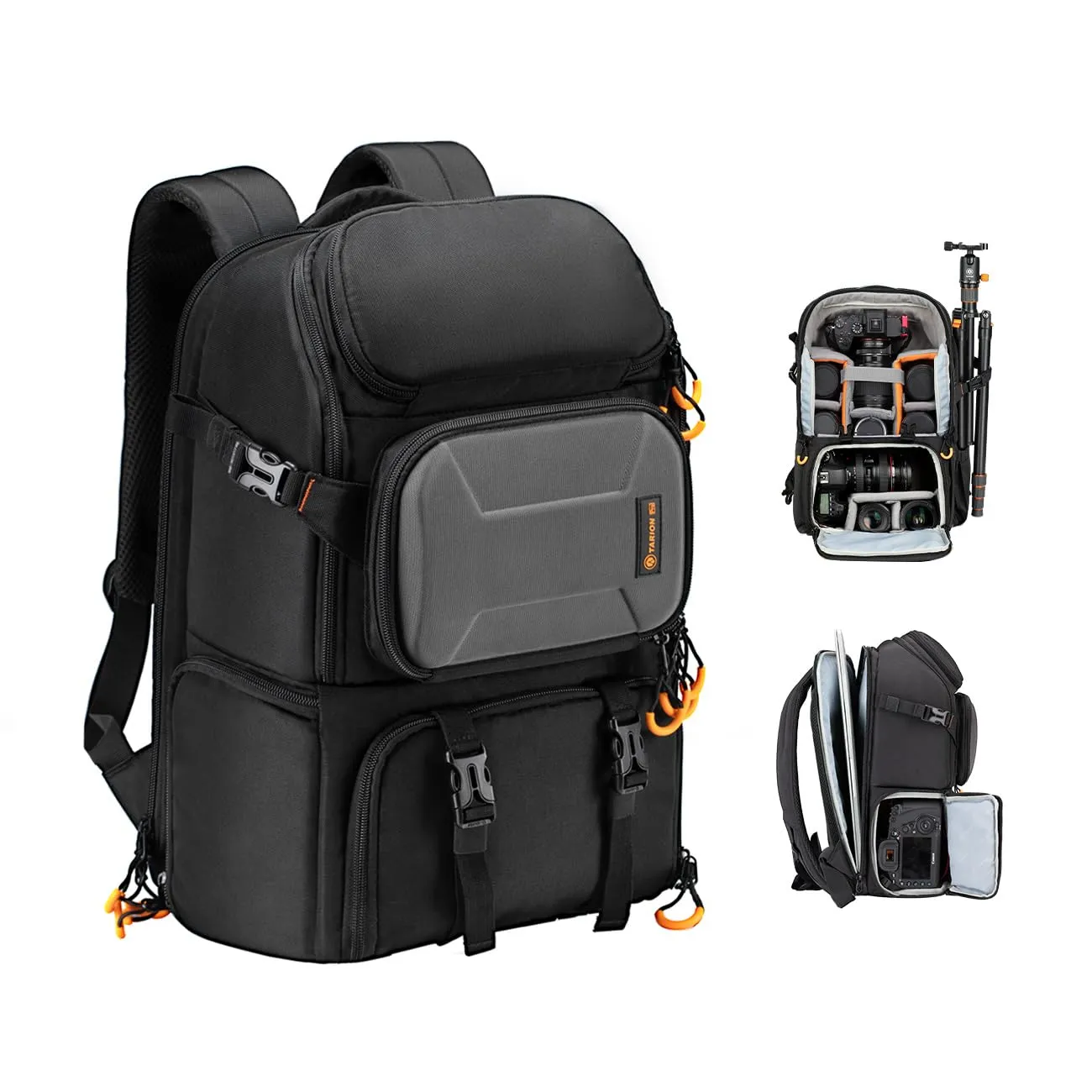 TARION Zaino Fotografico per Fotocamera con Scomparto Laptop 15,6'' PBL