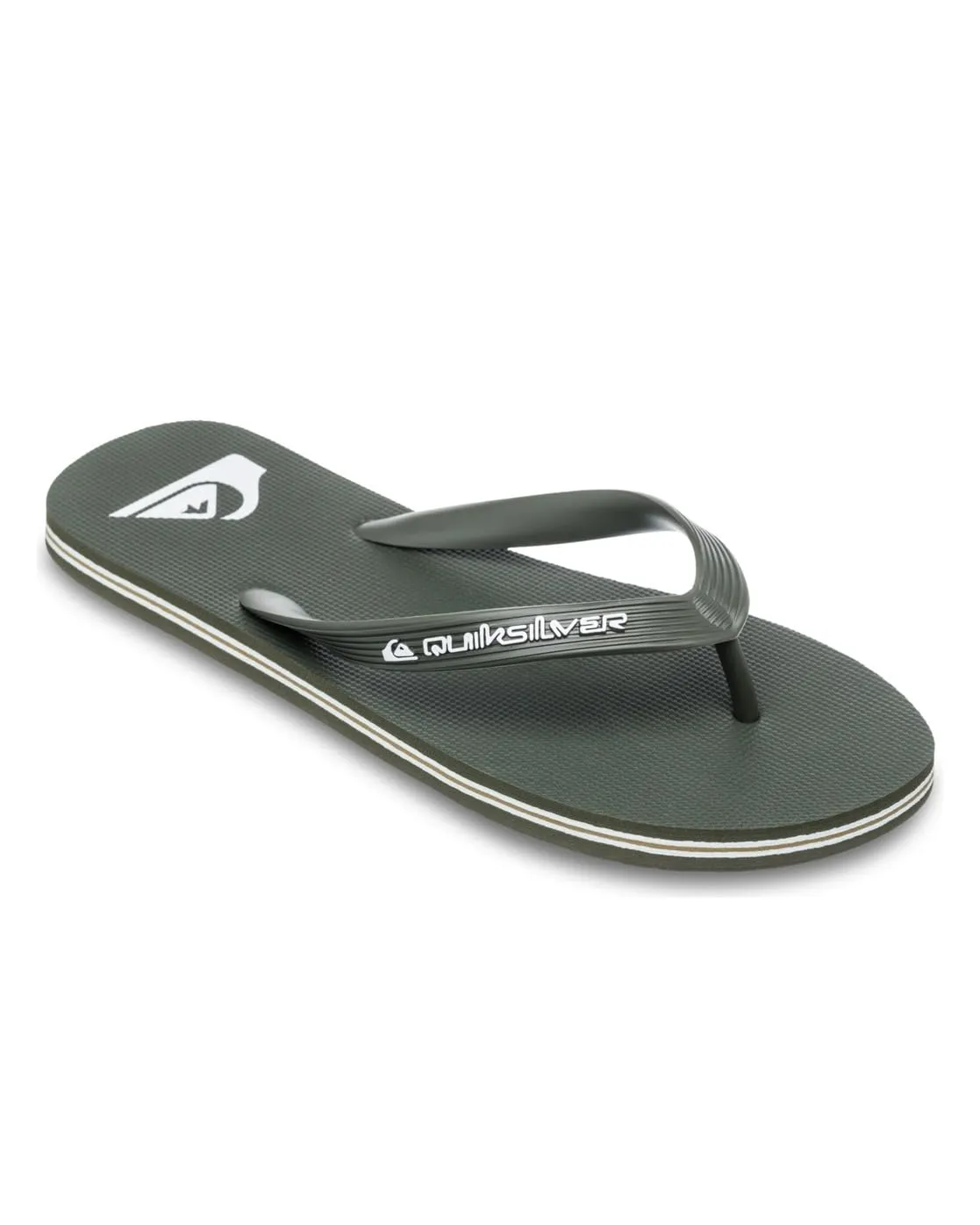Quiksilver Sandalo da uomo Molokai Core, Khaki, taglia 42 EU, cachi, 42 EU