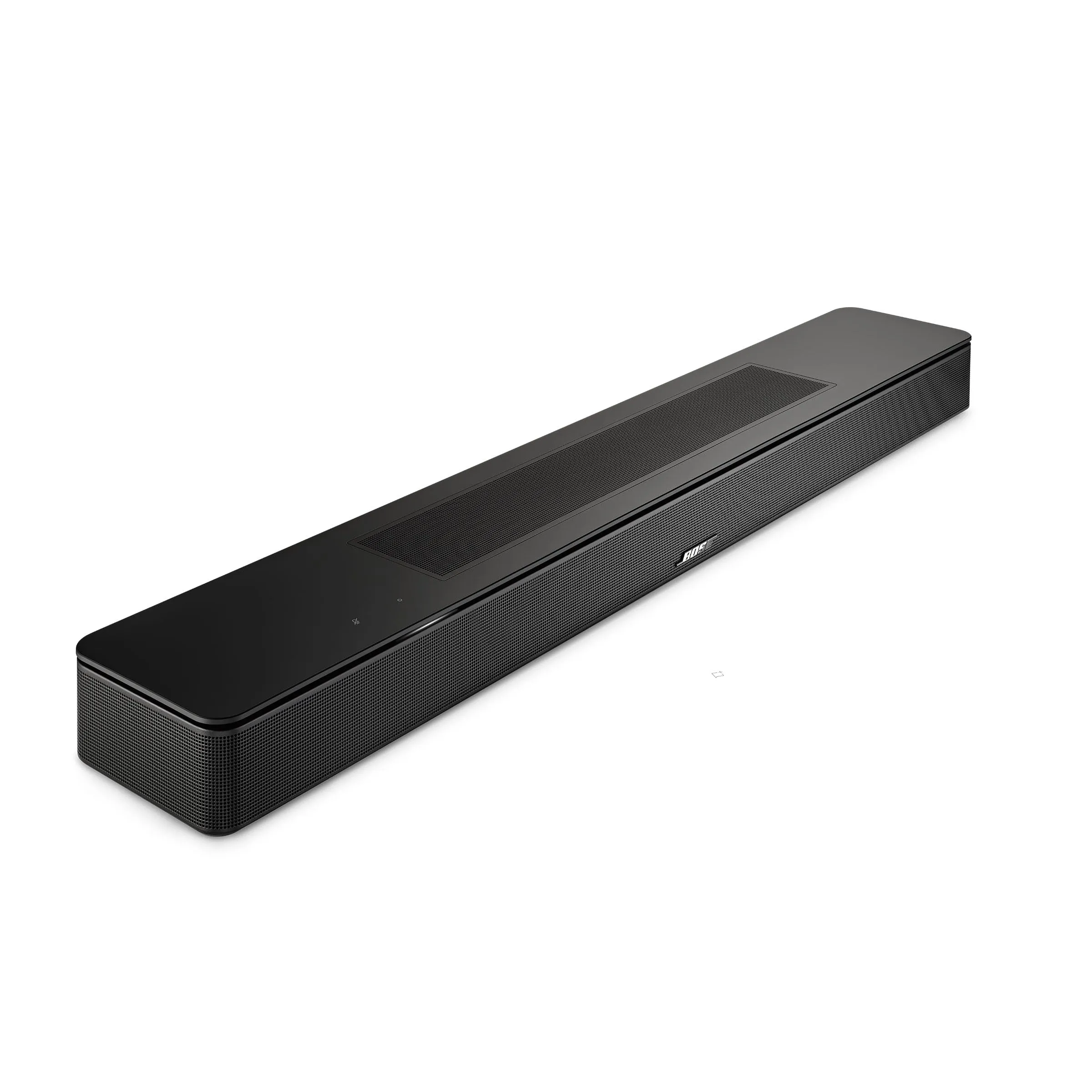 Bose Smart Soundbar Dolby Atmos, il Diffusore soundbar Bluetooth con controllo vocale e Amazon Alexa integrati, compatibile con Assistente Google, Nero