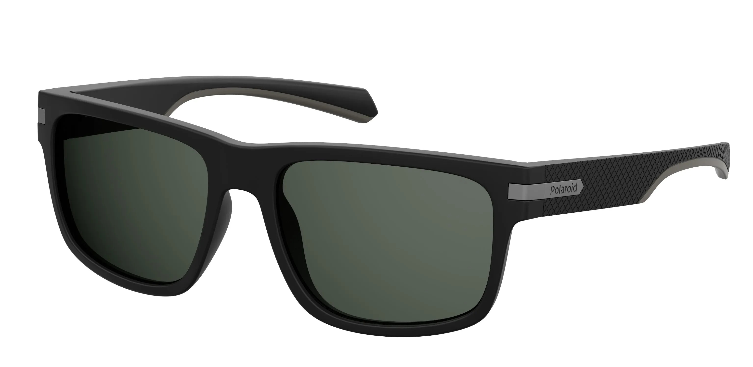Polaroid PLD 2066/S 003/M9 Occhiali da sole Plastica Nero Grigio Squadrata Polarizzata