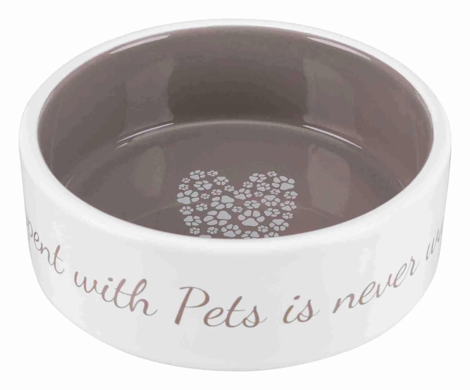 TRIXIE Ciotola in ceramica Pets Home per cani, 300 ml, 12 cm, 1 unità
