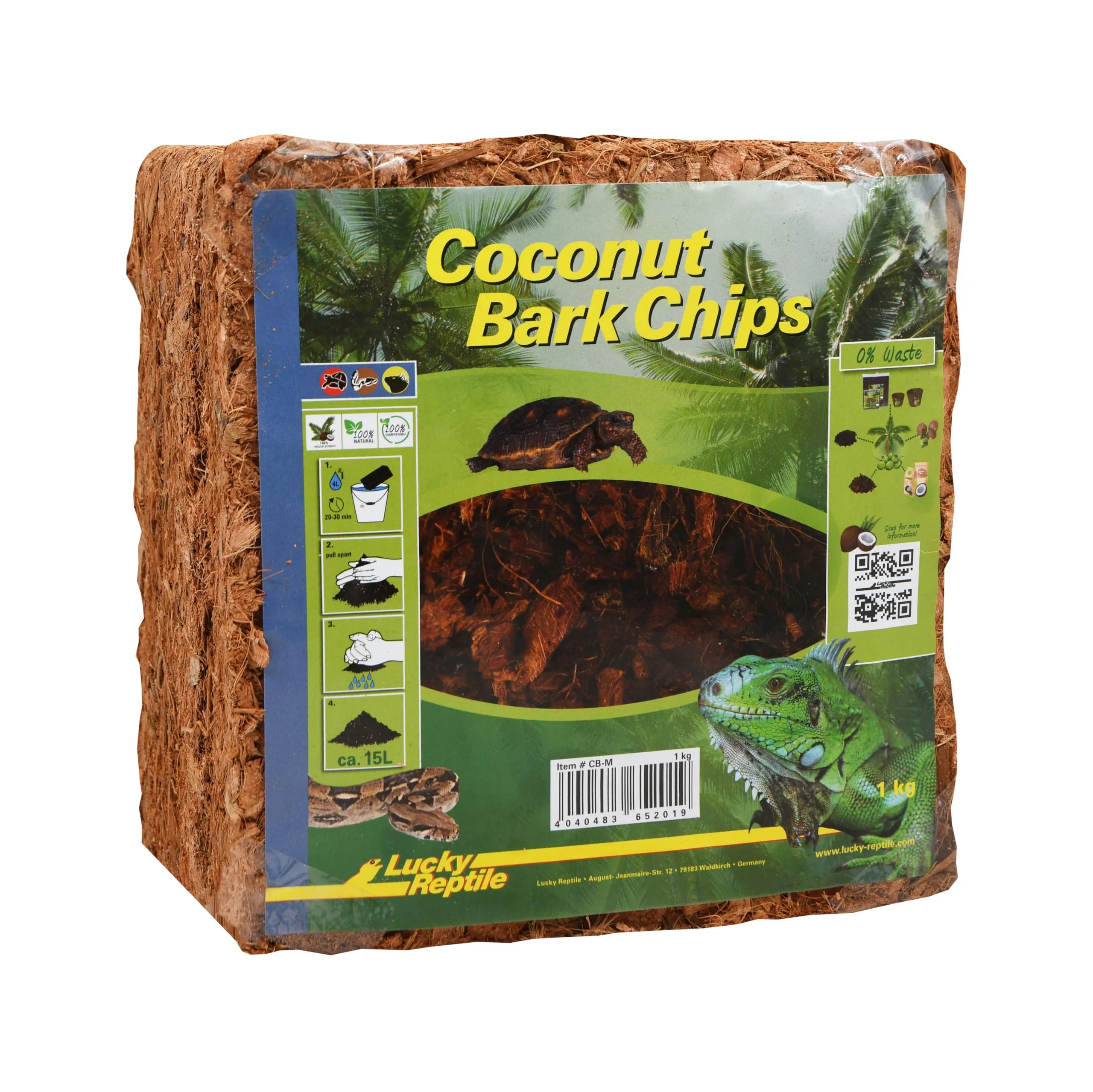 Lucky Reptile Chips di Corteccia di Cocco 5 Litri
