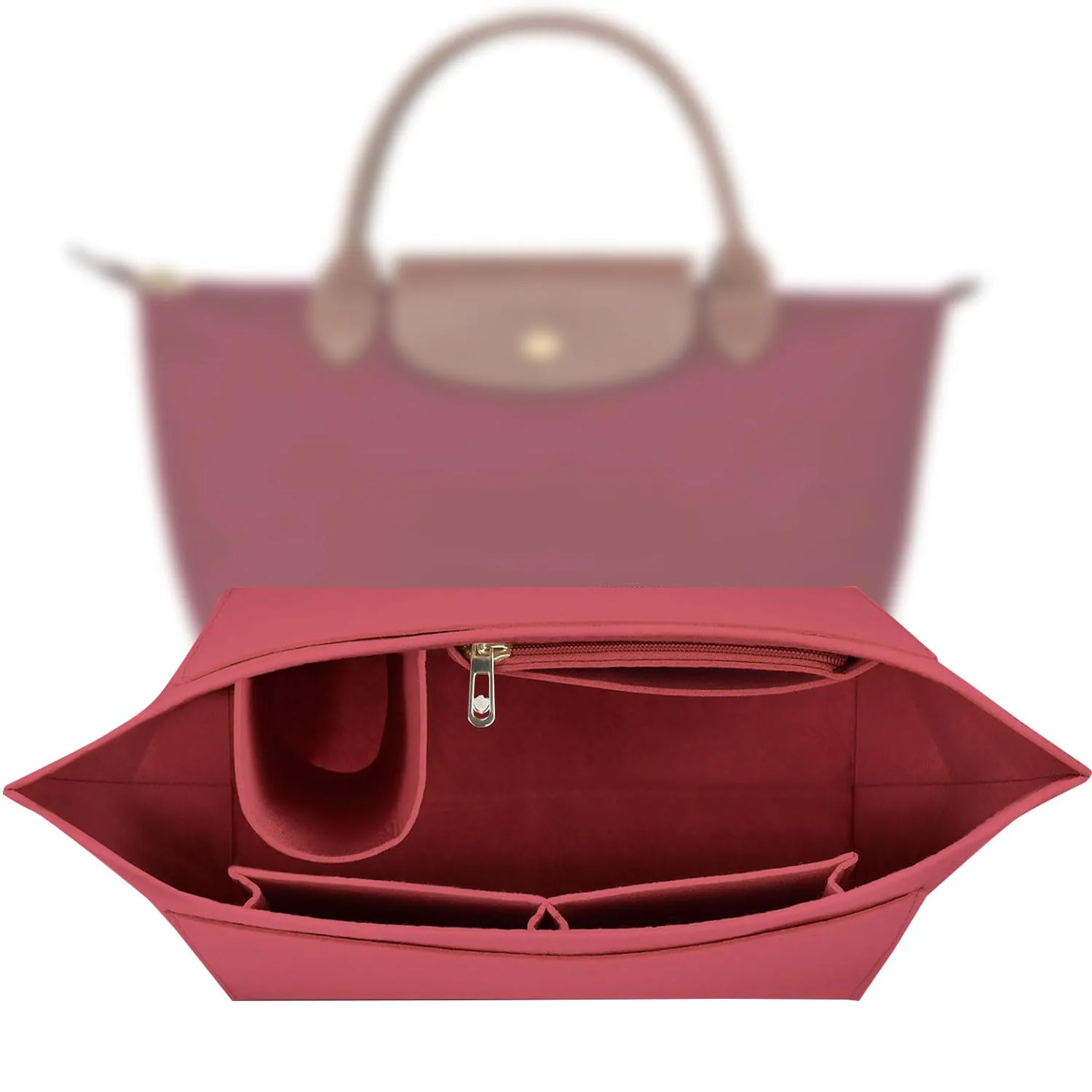Organizer per borsa Longchamp, organizzatore per Longchamp S, plicage S, portafoglio
