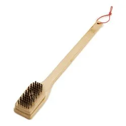 Spazzola barbecue bamboo per griglie (46cm) Natural 6276