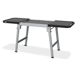 Carrello barbecue (157,2x54,6x75,9cm) Grigio e Nero 3400154