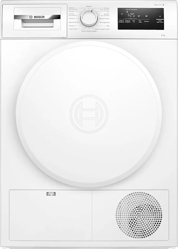Bosch Asciugatrice WTH83208II SERIE 4 8 Kg Bianca
