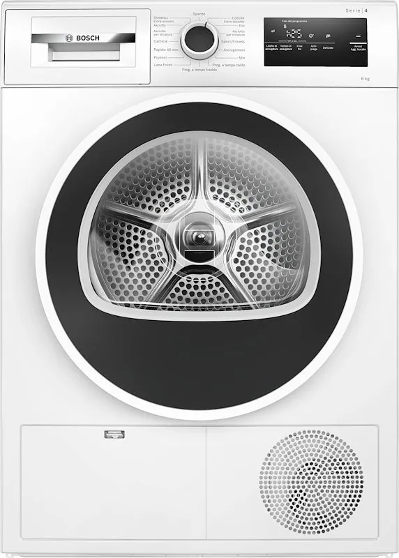 Bosch Asciugatrice WTH85208II SERIE 4 8 Kg Bianca