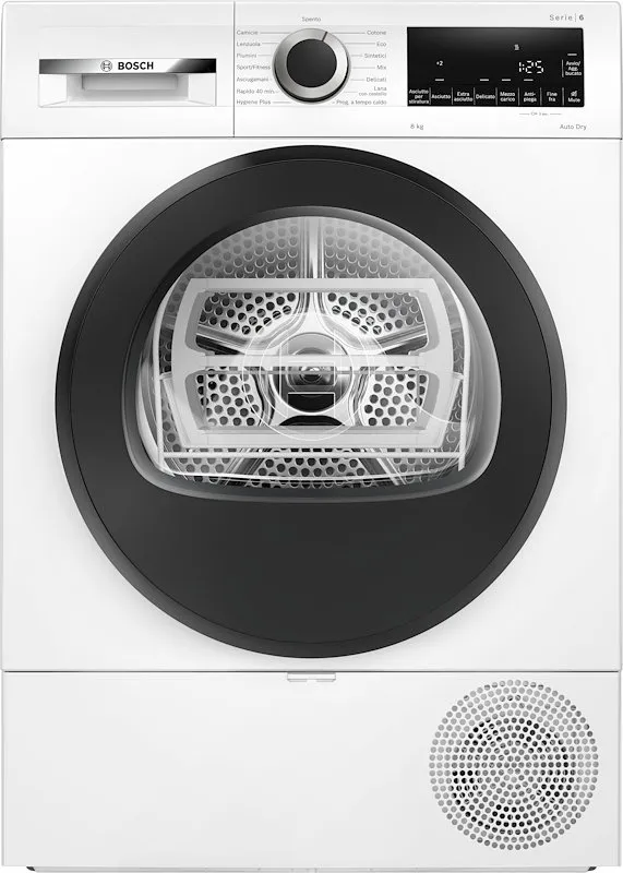 Bosch Asciugatrice 8 kg Wqg233d1ii Bianco