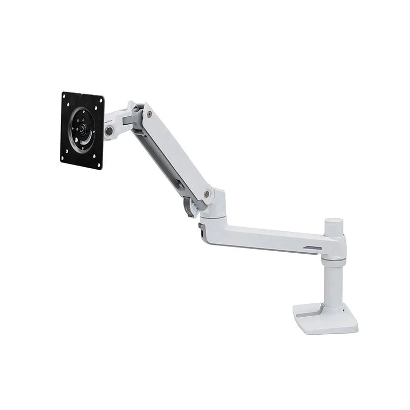 Supporto da tavolo Ergotron LX per monitor fino a 34" VESA 100x100 Max 11,3 kg Bianco