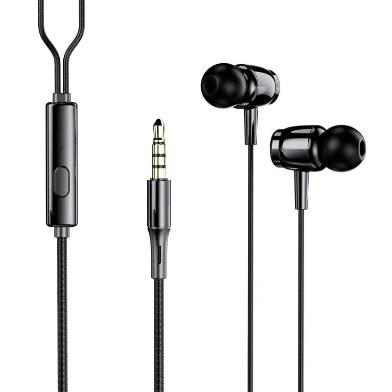 Contatto LXAU35M01 Cuffie con microfono Jack 3,5 mm Nero