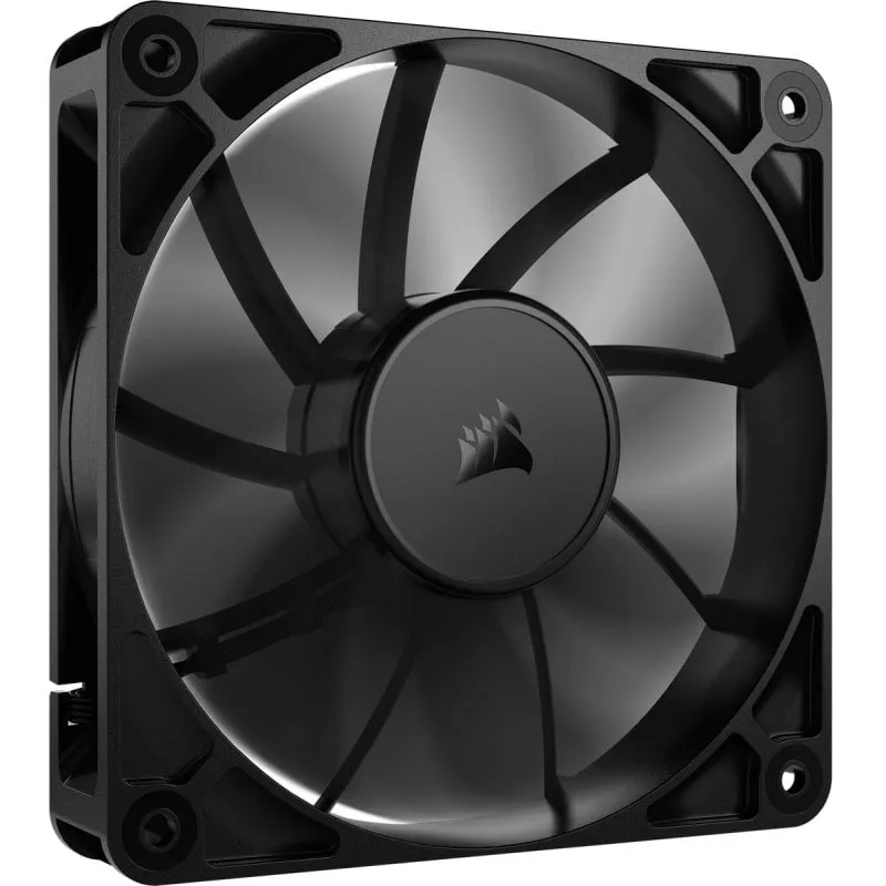Ventola PWM supplementare Corsair RS120 da 120 mm nera
