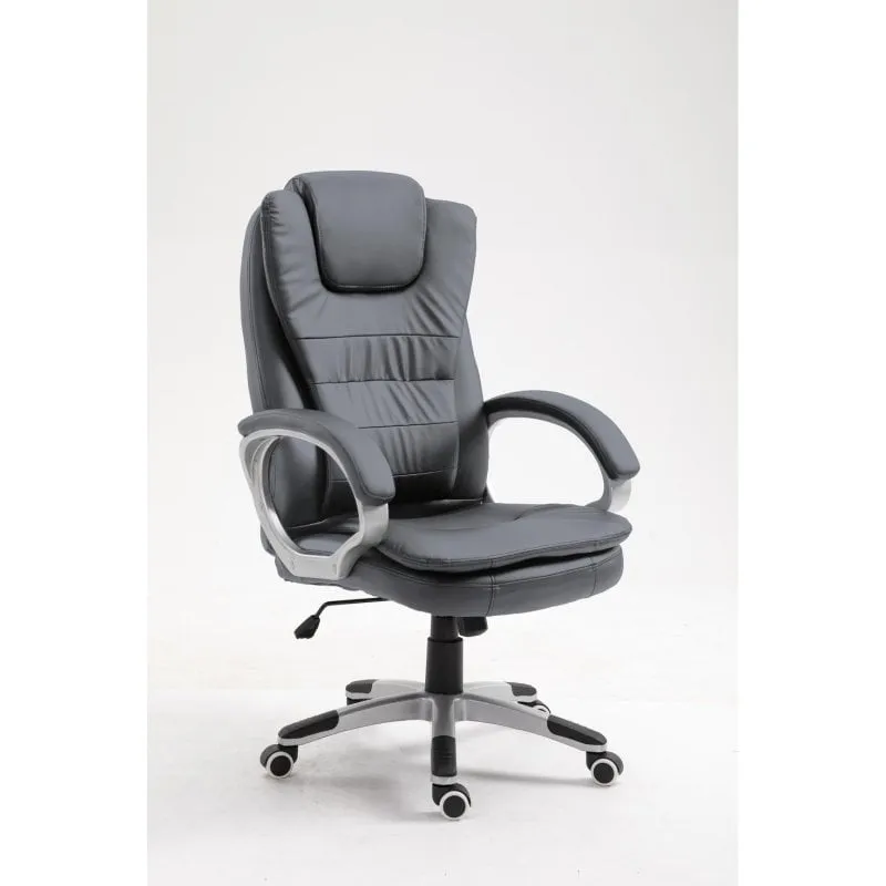 Sedia Activejet YK7304 massaggiante riscaldabile ergonomica grigia