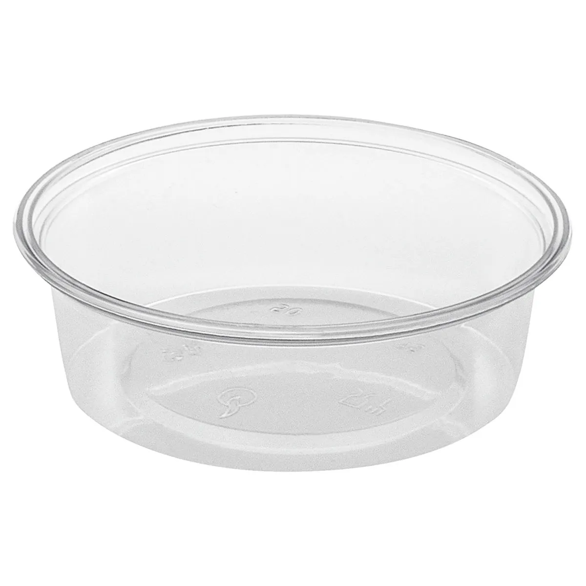 50x WIMEX Ciotola per salse e intingoli; 50 ml, 7x2.4 cm (ØxH); trasparente; 50 pz. / Pacco