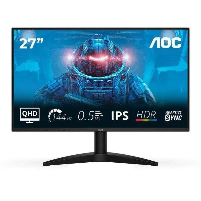 Monitor PC AOC Q27B36X 27" Quad HD 144 Hz IPS 0,5 ms MPRT HDR10 AdaptiveSync