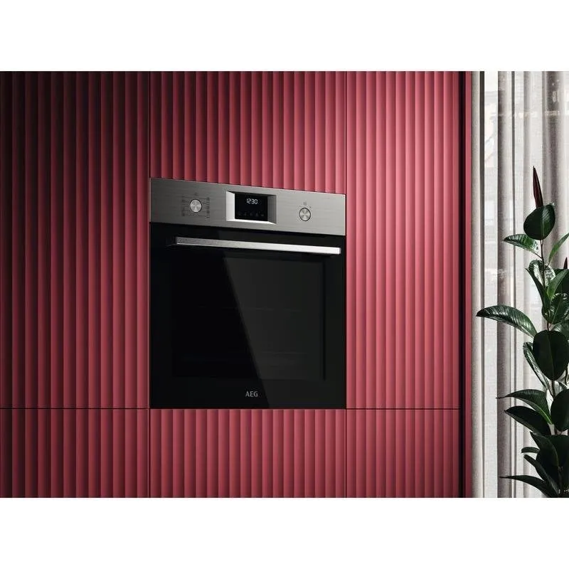 Forno elettrico AEG Series 5000 TU5PB43SM 72 L Nero/Inox Pirolitico Multitech