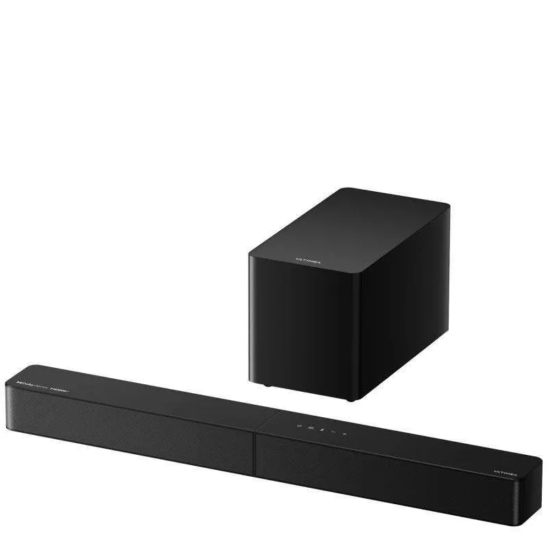 Barra Sound Ultimea Poseidon M60 Boom Bluetooth 5.1 340W Dolby Atmos HDMI con subwoofer cablato