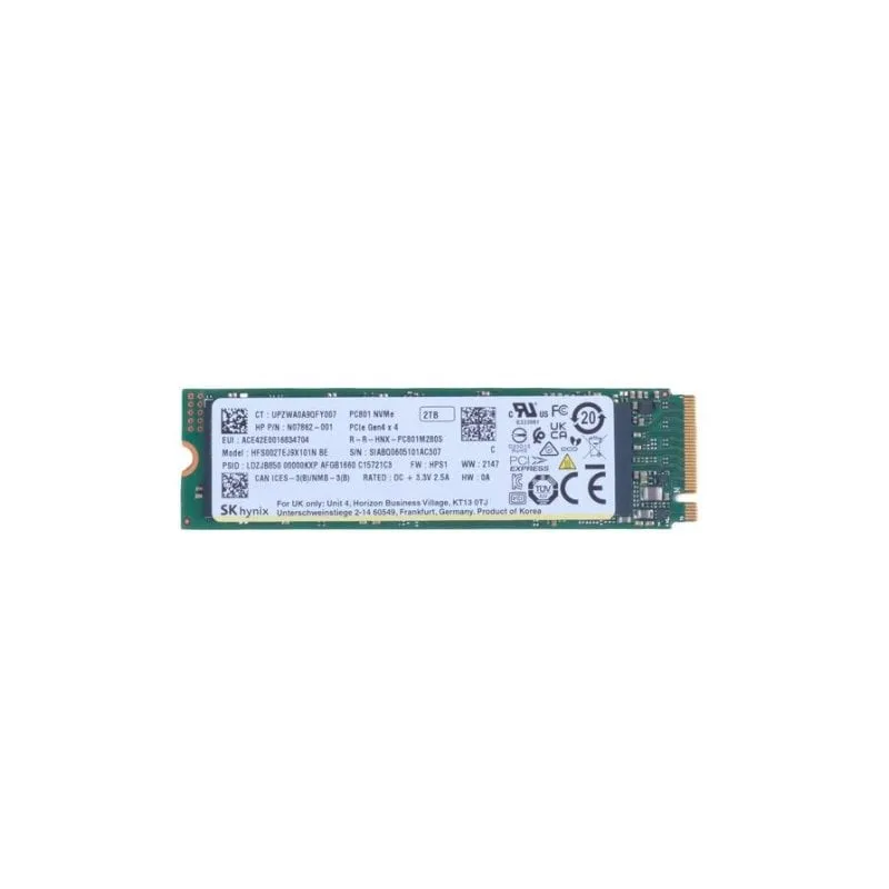 Disco Duro HP B8BD7AA 2TB SSD M.2 PCIe 4.0 NVMe Alta Velocita