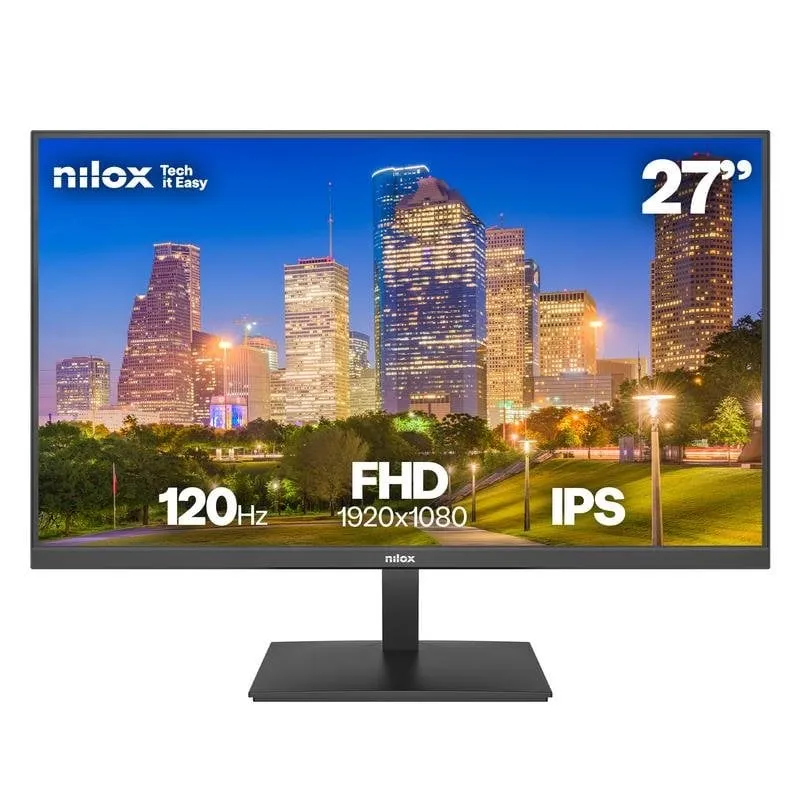 Monitor PC Nilox NXM27FHD1204 27" FullHD 120Hz IPS 4ms VESA HDMI DP