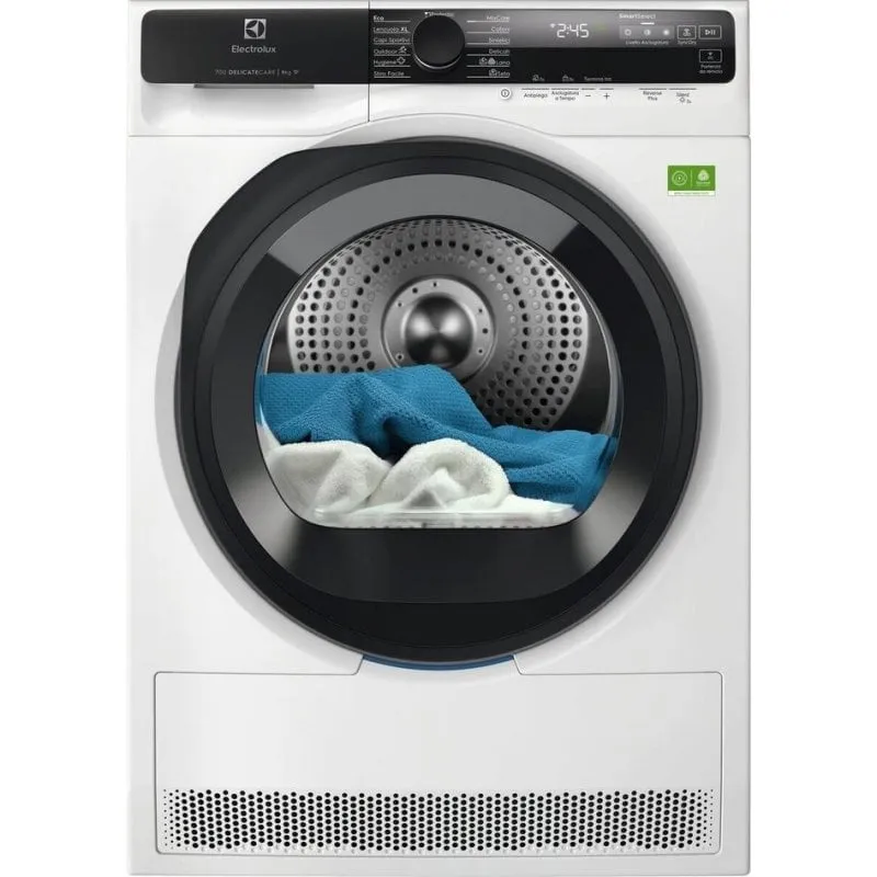 Asciugatrice a pompa di calore Electrolux EW7H59B 9 kg Classe B Wi-Fi e avvio remoto