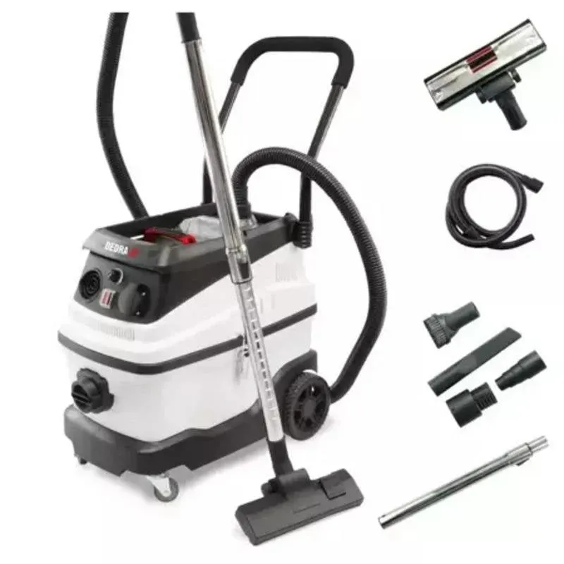 Aspirapolvere senza Sacco Dedra DED6603 1600W 30L HEPA Nero Bianco