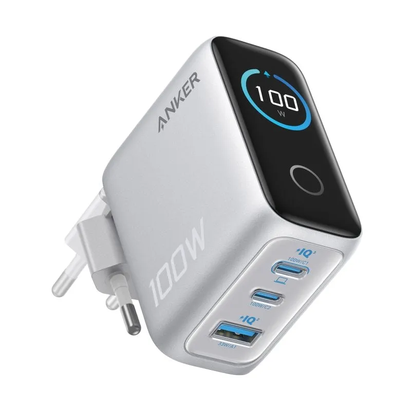 Caricatore Anker B121BG41 100 W USB-C schermo integrato