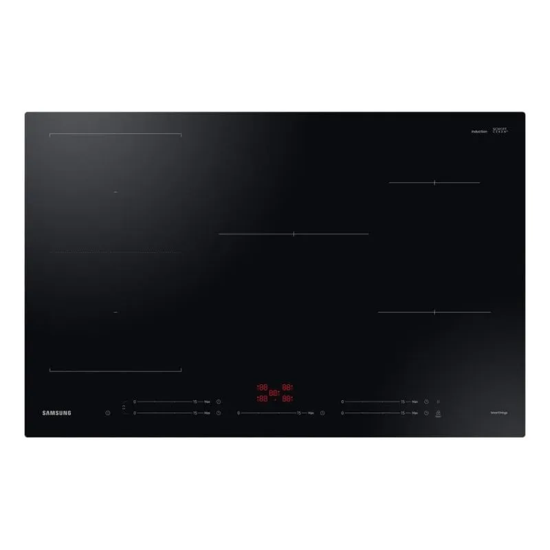 Piastra a induzione Samsung NZ85C5047FK/U1 5 zone 80 cm Nero