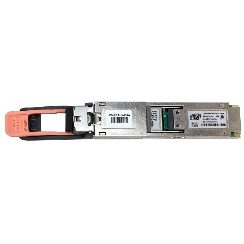 Scheda di Rete Cisco CVR-QSFP28-SFP25G Adattatore 100G a 25G Grigio
