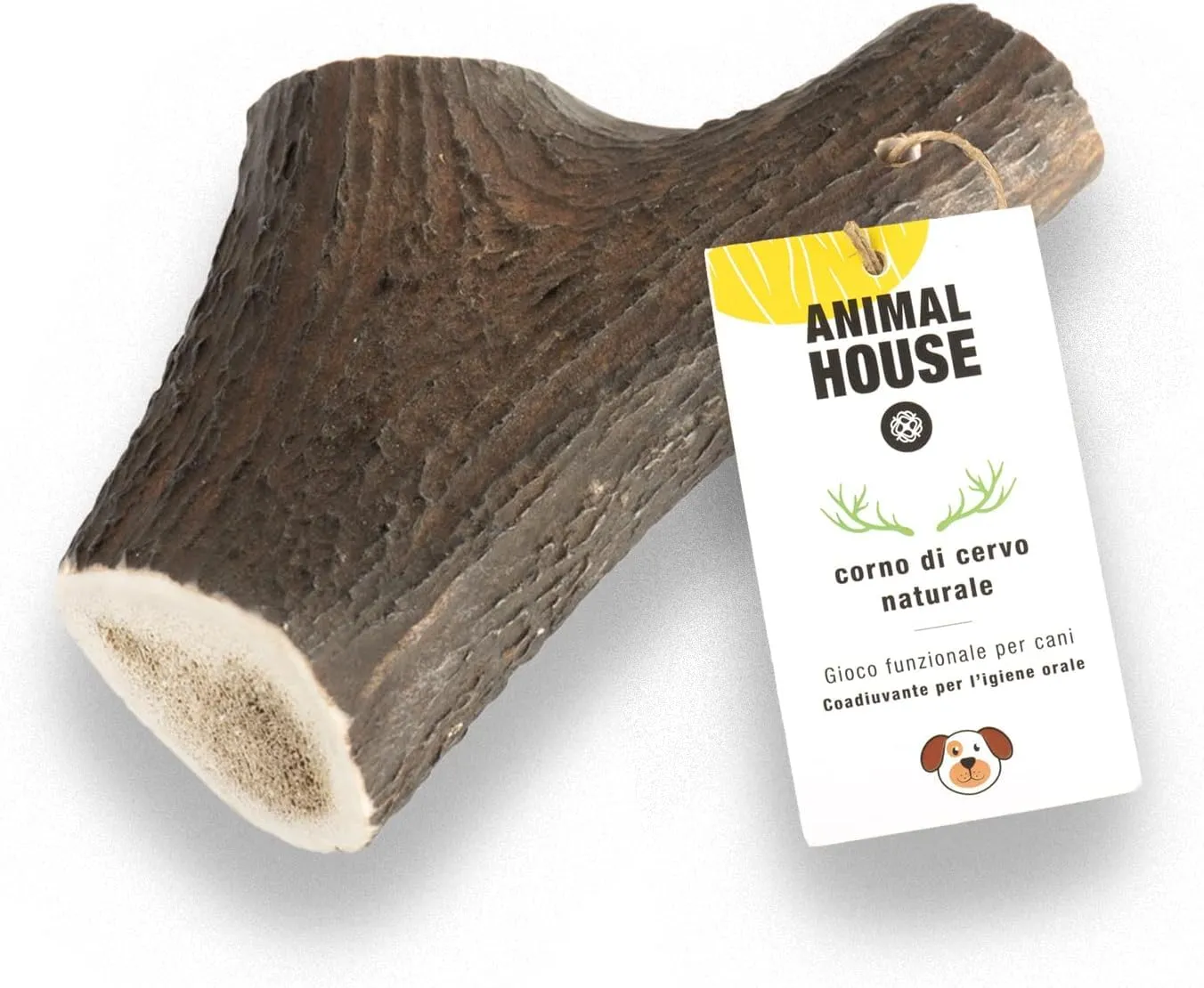 Animal House Corna di Cervo per Cani Intere, XXL
