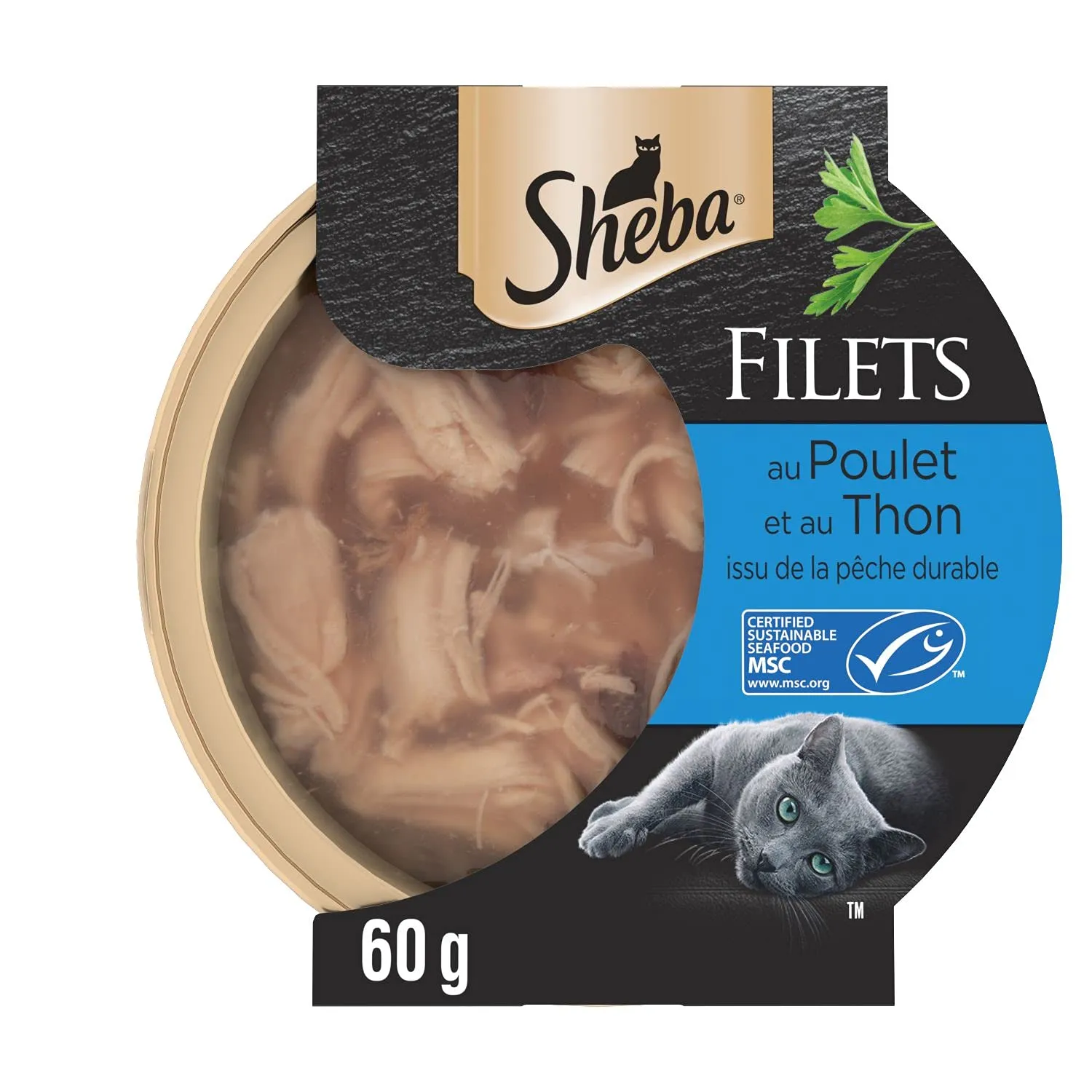 Sheba LE DOME DI SHEBA 32 x 60g Filetti Di Pollo e Tonno MSC