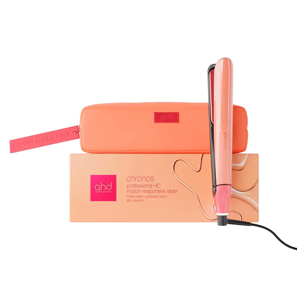 ghd chronos, Piastra per Capelli Professionale, Sun-Kissed Peach