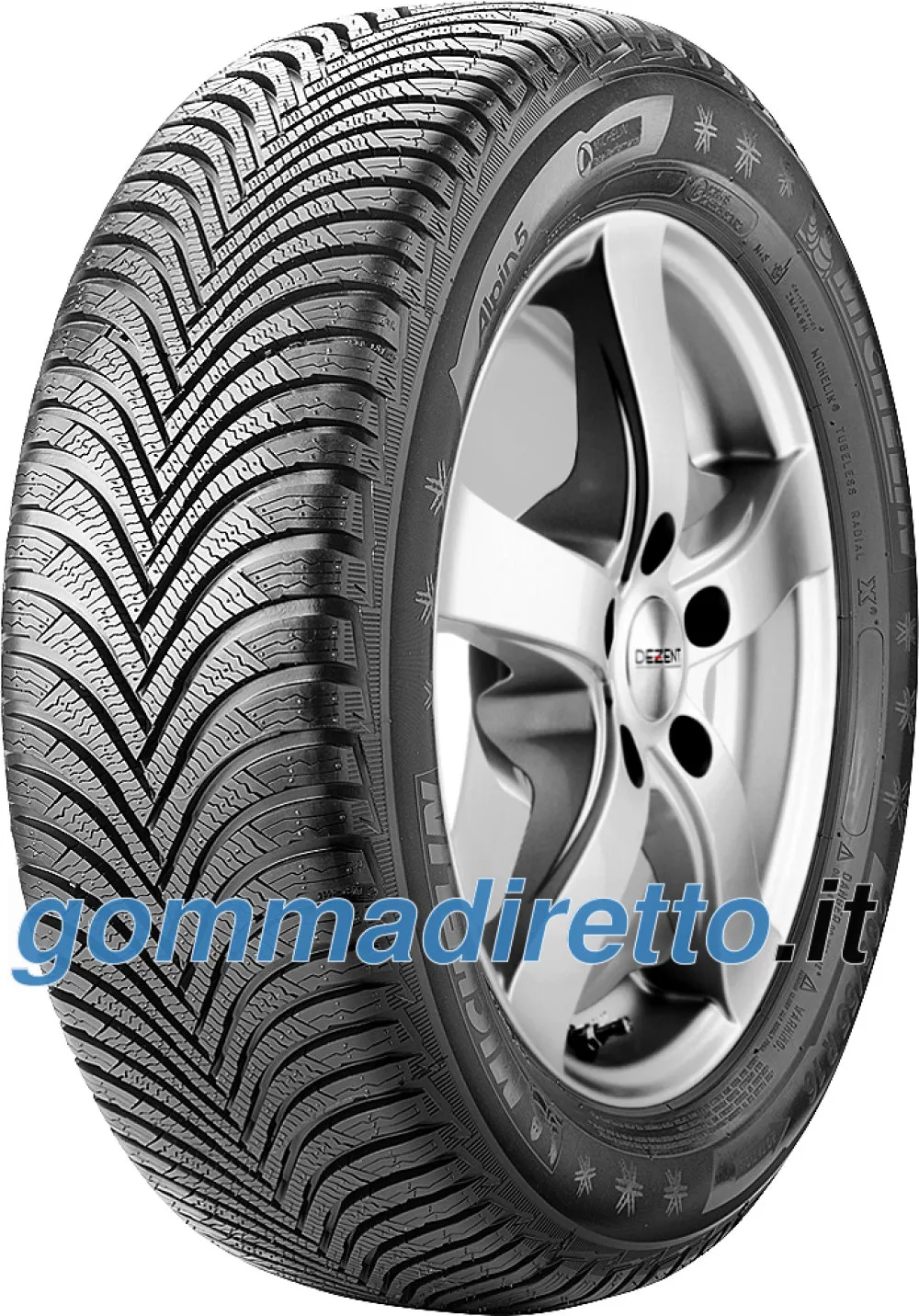 Michelin Alpin 5 ZP ( 205/60 R16 92V Run Flat DOT2022 )