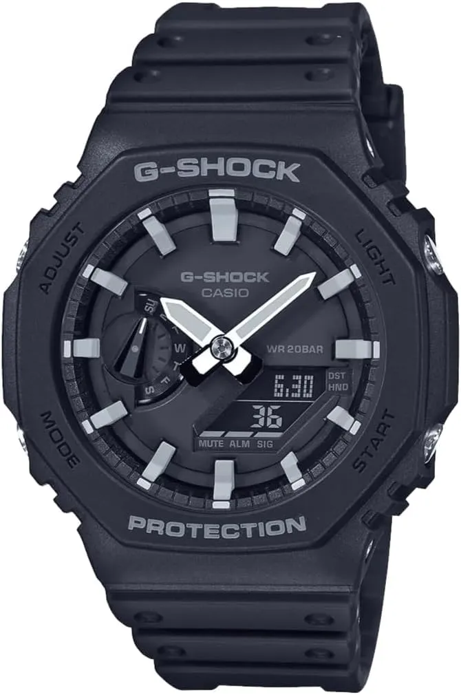G-shock Ga-2100 Carbon Orologio Uomo in Resina e carbonio - CA.GA-2100-1AER