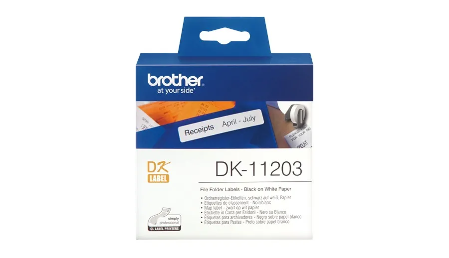 Brother Etichette per cartelle archivio