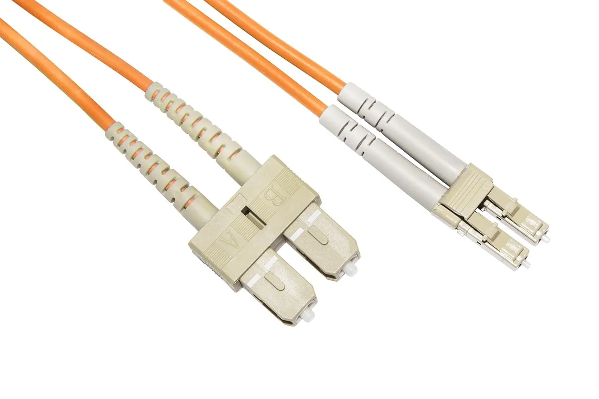 Cavo Fibra Ottica Lc A Sc Multimode Duplex Om2 50/125 Mt.3