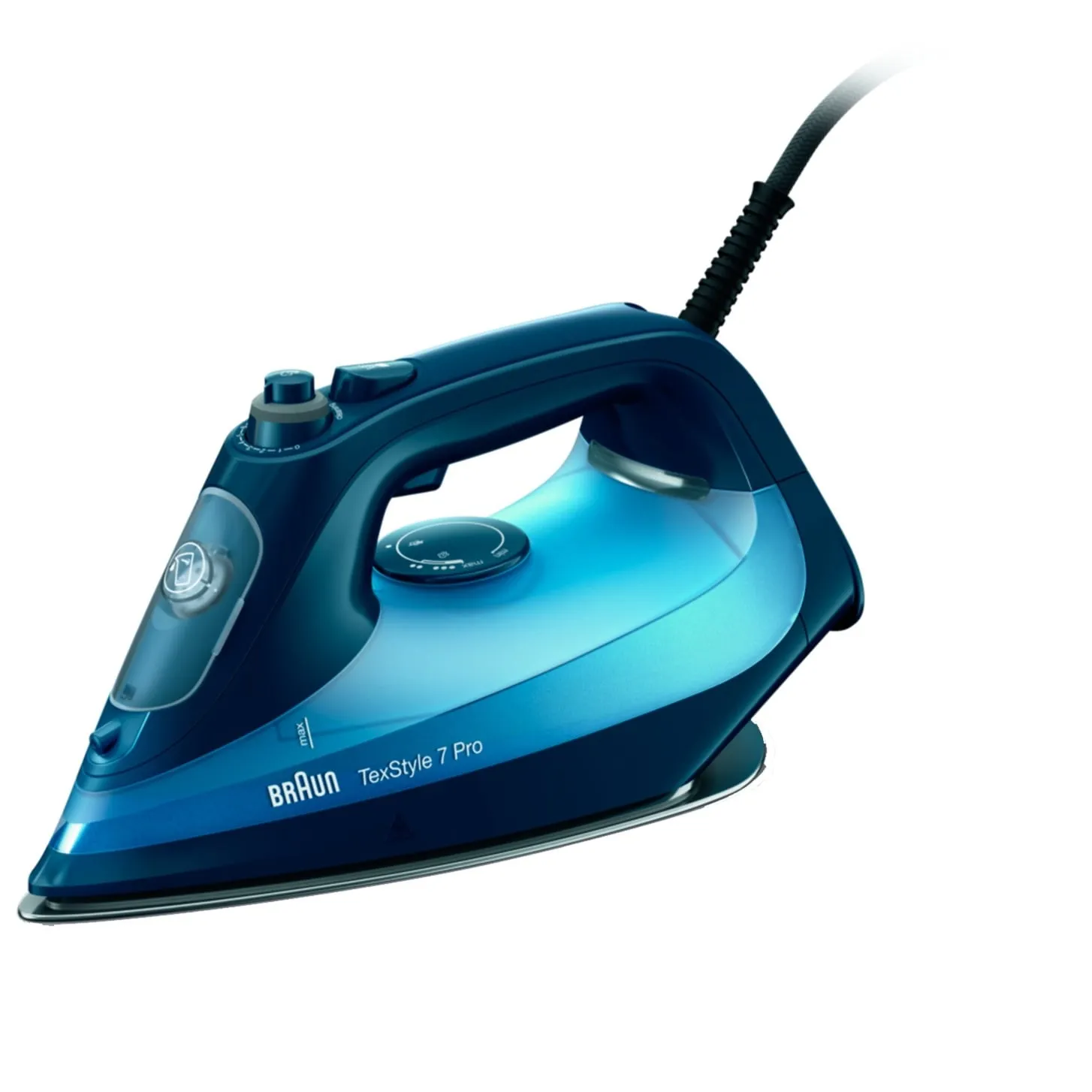 TexStyle 7 Pro SI7160BL ferro da stiro Ferro a vapore SteamGlide Advanced 3000 W Nero