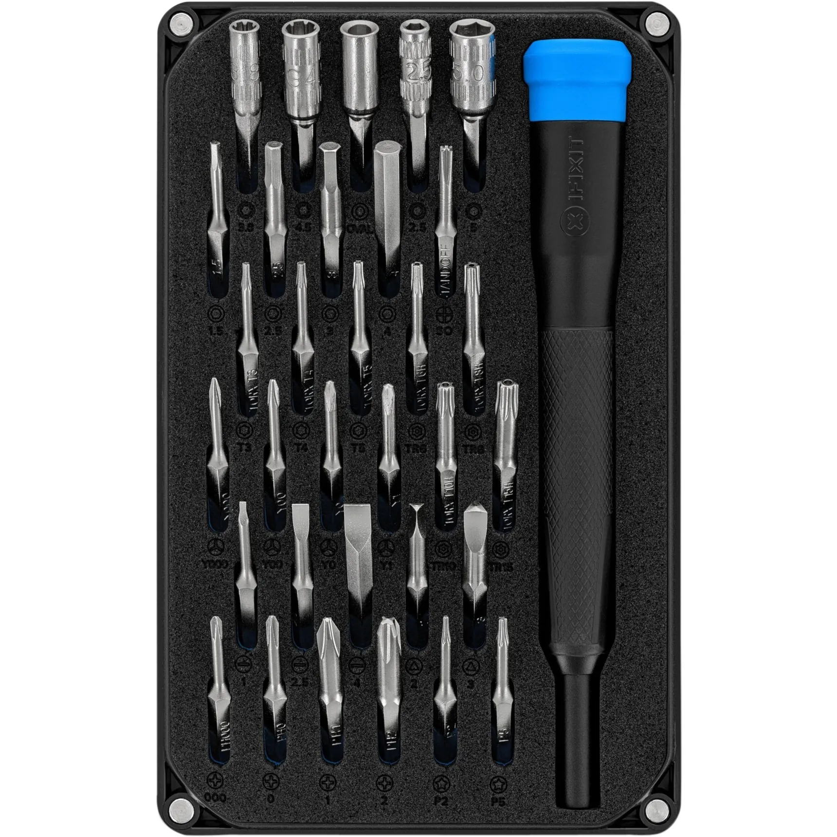 Set di punte di precisione Moray, Set di bit