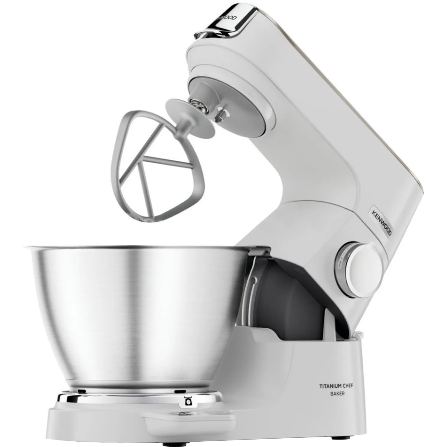 KVC65.001WH robot da cucina 1200 W 5 L Acciaio inox, Bianco Bilance incorporate