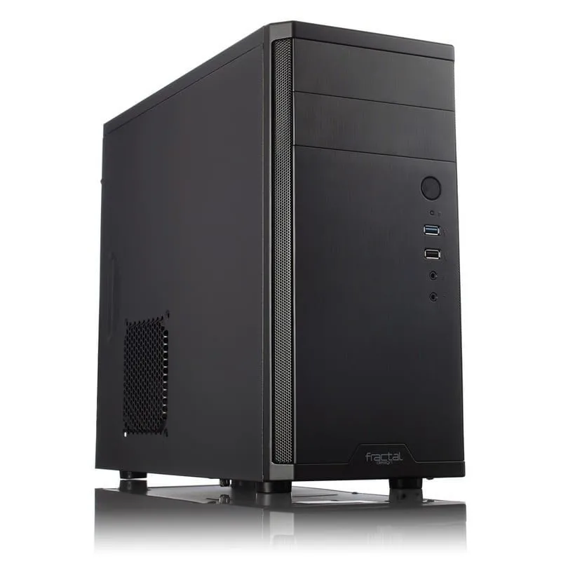 Fractal Design Core 1100 Mini Custodia per PC USB 3.0 Nero